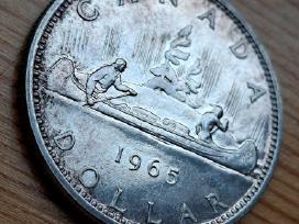 Kanada 1965 1 doleris (sidabras)