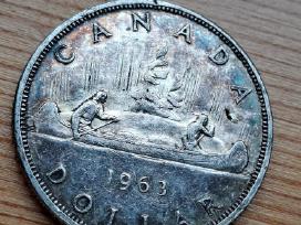 Kanada 1963 1 doleris (sidabras)
