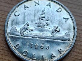 Kanada 1960 1 doleris (sidabras)