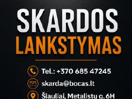 Skardos lankstymas ir lankstiniai. Visa Lietuva