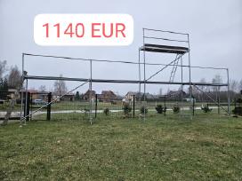 Parduodu naujus pastolius, 12m ilgio, 4,5m aukščio
