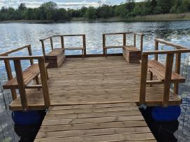 Plaustų ir lieptų gamyba