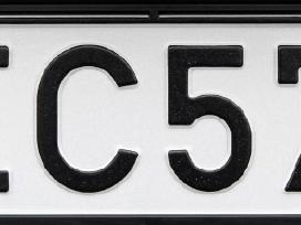 Valstybiniai Numeriai Elektromobiliui