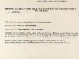 Transporto vadybininkas Ltsa atstovavimui