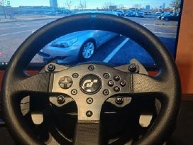 Parduodu pilną Thrustmaster T300 komplektą. Viskas