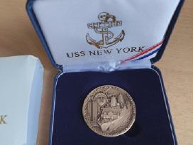 Medalis Uss Newyork laivo atminimui