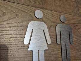 WC tualeto vonios kambario zenklai