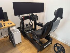 Lenktynių simuliatorius (fanatec/trak Racer)