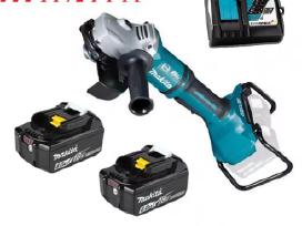 Kampinis šlifuoklis Makita Dga900z 36v (2 x 18v) 2