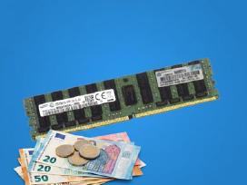 Nupirksiu Server atmintį Ddr4 32 / 64gb