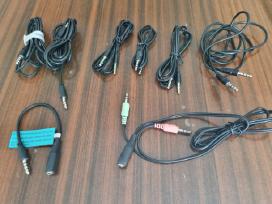 Garso kabeliai ir adapteriai