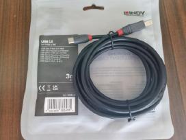 Usb-c į Usb-b kabelis 3m