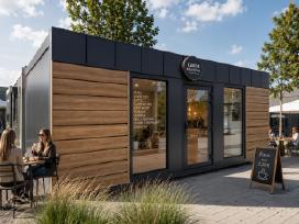 Modulinė kavinė 6x3 m Šiuolaikinis gastronominis