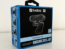 Sandberg Usb Webcam Pro, 1080p Full HD, 5mp, Black