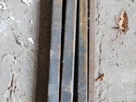 Metaliniai strypai dekoratyviniam darbui