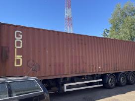 Jūrinis 40 pėdų 12m konteineris 1800€