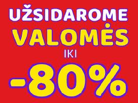 Užsidarome, valomės žaislus prekes vaikams