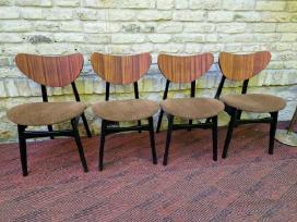 Vintažinės mid century valgomojo kėdės