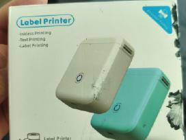 Nešiojamas Bluetooth etikečių spausdintuvas