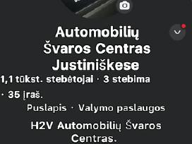 Automobilių plovykla H2v. Verslo pardavimas.