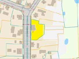 Mažeikių r Židikų centre parduodu komercinį sklypą