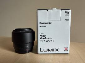 Panasonic objektyvas Lumix G 25mm f/1.7 Asph
