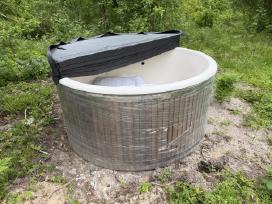 Naujas lauko kubilas su krosnele 2m