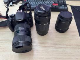 Canon EOS 650d Sigma 18-35 Canon Ef 75-300 & 10-18
