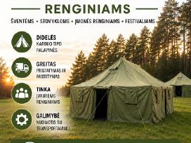 Karinių Palapinių Nuoma