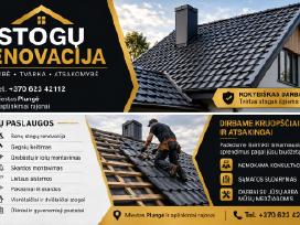Stogų dengimas - renovacija