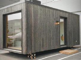 Karkasinis 20m2 namelis tinkamas gyventi žiemą!