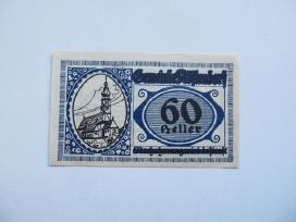 Notgeldas 60 heleriu , Kostendorf Austrija , 1920