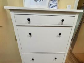 Ikea Hemnes batų spintelė-komoda prieškambaris