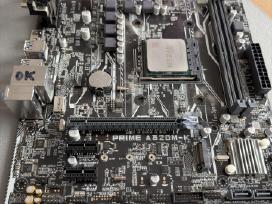 A320m-k motininė plokštė Am4 + ryzen 5 2400g