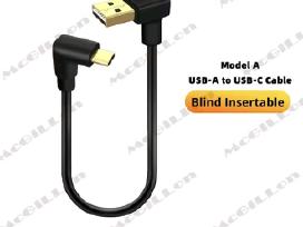 Usb a type c kabelis