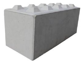 Betoniniai lego kubai