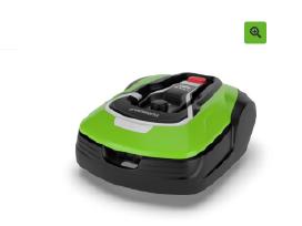 Naujas Vejos robotas Greenworks optimow15