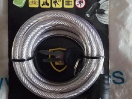 Dviračio spyna 8mm150cm Dunlop