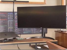 LG 34col. 21:9 Ultrawide 34401440 monitorius