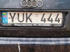 Automobilio numeriai.