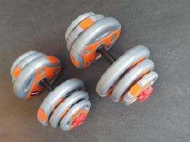Insportline hanteliai namams 2x18.5kg