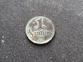 1 Santims 1928 Latvija