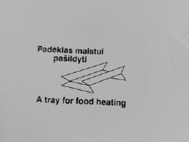 Maisto davinių pašildymo komplektas