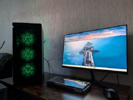 Kompiuteris Am4 Rtx 3060 12gb + monitorius Fhd