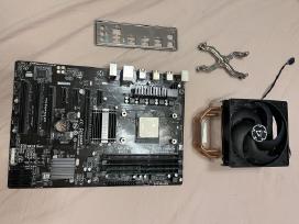 Pc komplektas motherboar,RAM,cpu,cpu cooler