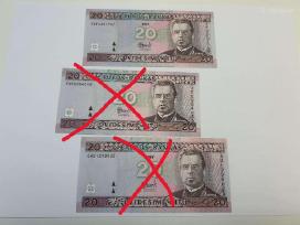 Parduodu 20 Litų banknotą 1997 m.