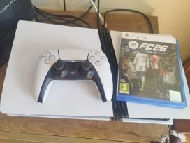 Naudota Ps5 Pro su nauju Bluray diskasukiu ir Fc26