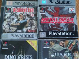 Ps1 Ps2 PS3 Ps5 žaidimai konsoles