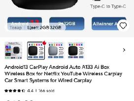 Wireless box Carplay or Android Auto