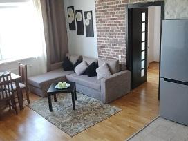 Išnuomojamas dviejų kambarių butas su baldais